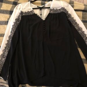BCBGMaxAzria Crystal Blouse